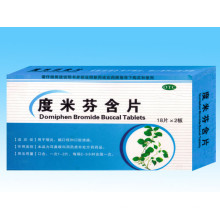 0.5mg Domiphen Bromide Buccal Tabletten